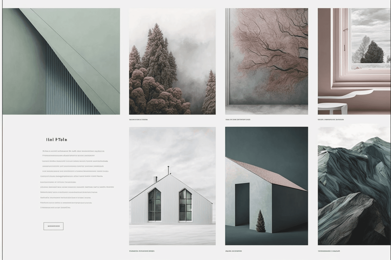 Portfolio website created with ChatGPT and Midjourney